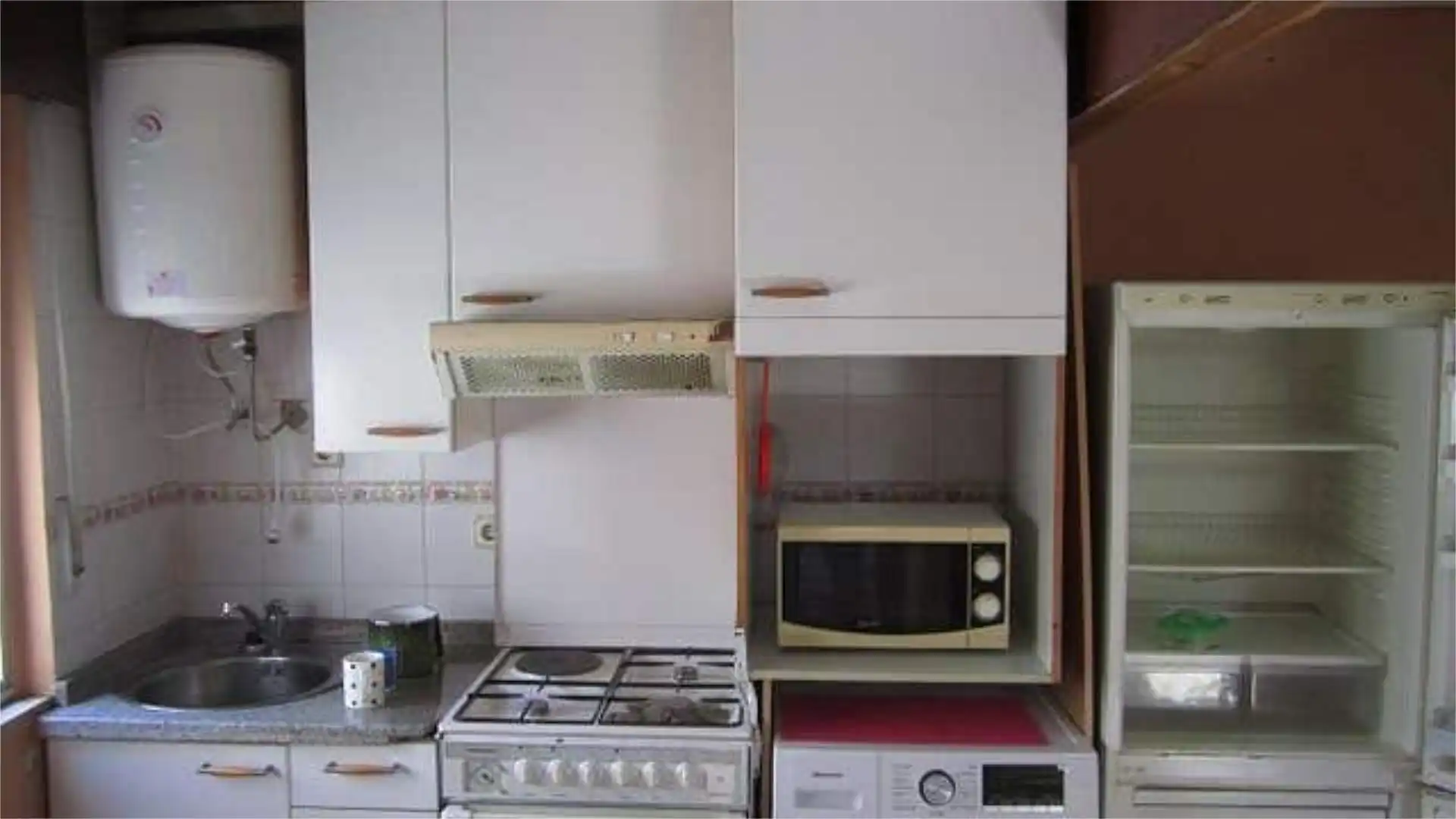 Piso en venta en El Cristo Cocina de Piso en venta en Oviedo