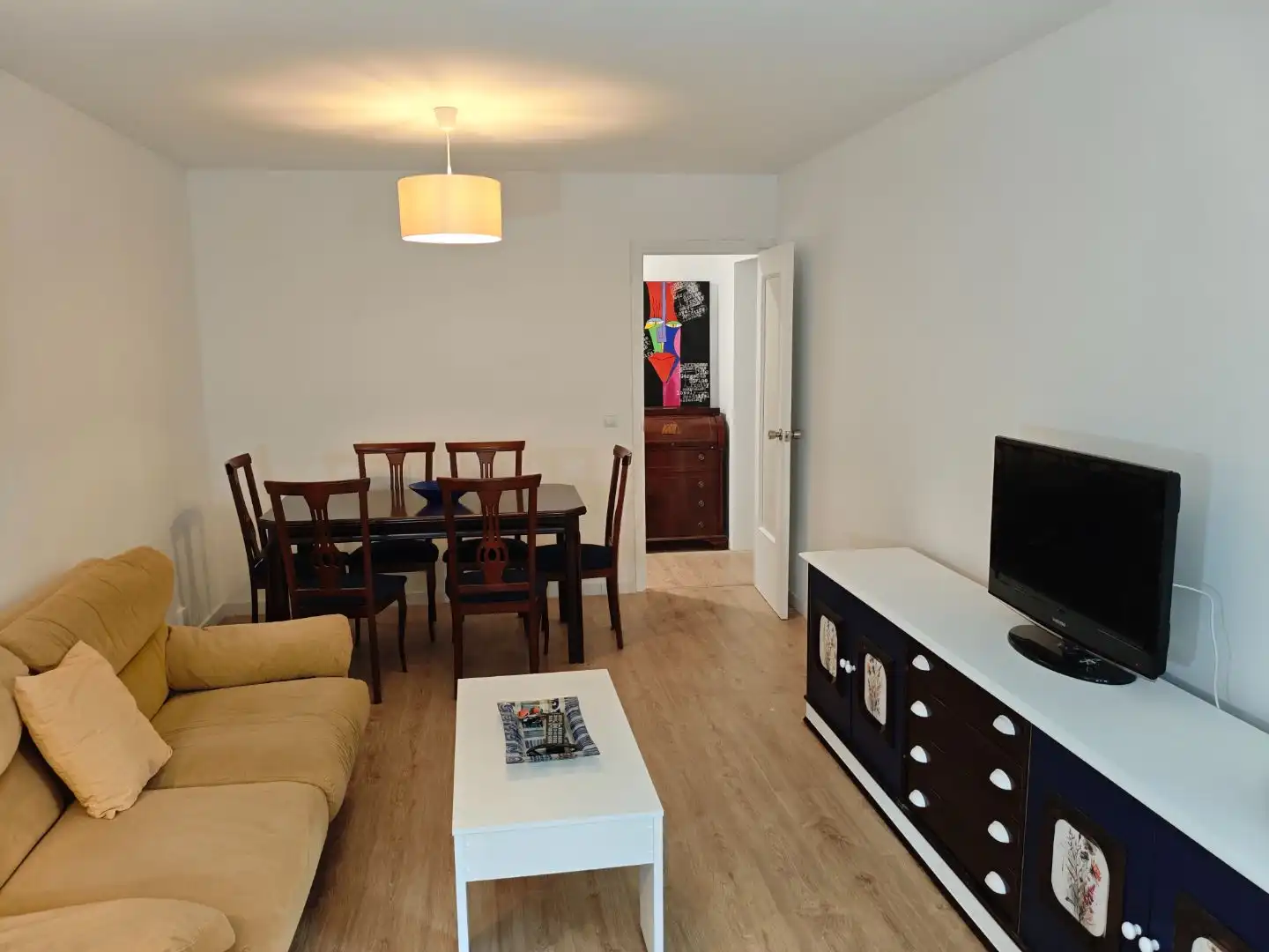 Habitación en Calle Lesaca, 44, Orcasitas Sala de estar de Piso para compartir en Madrid con Calefacción, Terraza y Amueblado