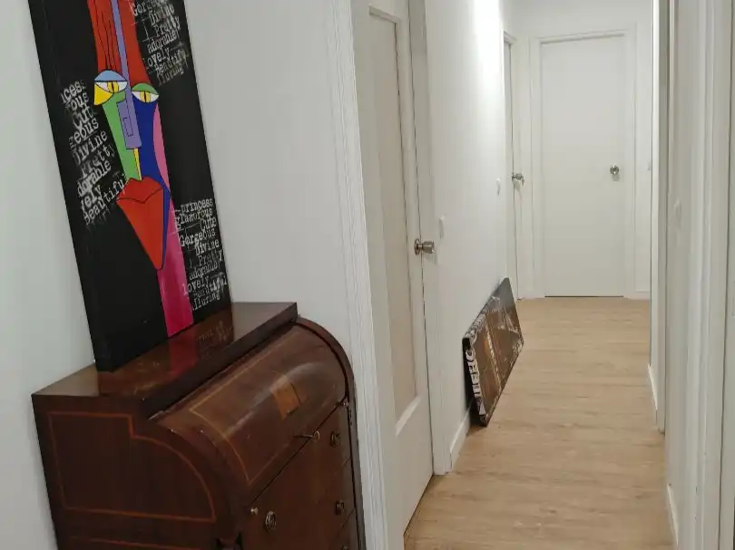 Habitación en Calle Lesaca, 44, Orcasitas Piso para compartir en Madrid con Calefacción, Terraza y Amueblado