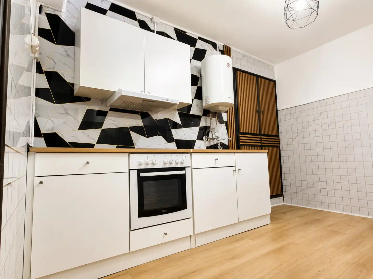 Küche von Wohnung zum Verkauf in San Martín del Rey Aurelio mit Terrasse, Abstellraum und Balkon
