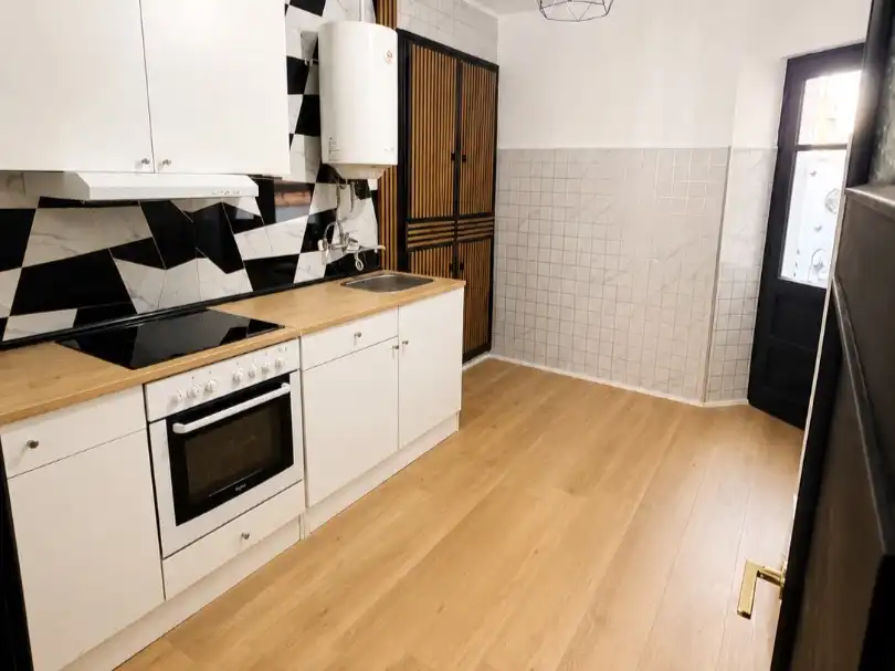 Küche von Wohnung zum Verkauf in San Martín del Rey Aurelio mit Terrasse, Abstellraum und Balkon