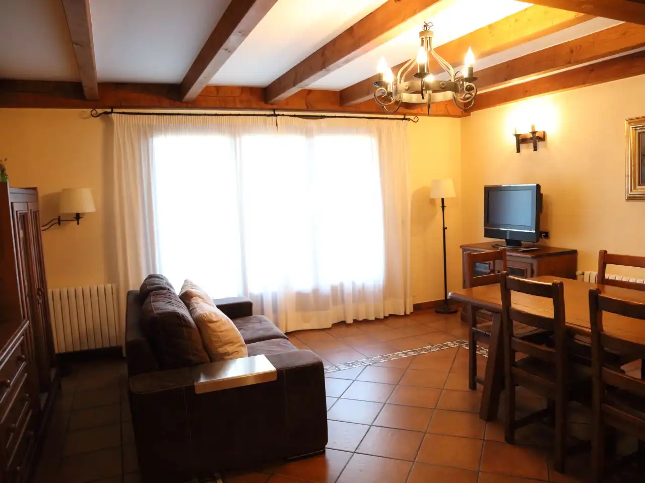 Apartments for rent in Carrer Major-aristot, 18, El Pont de Bar Living room of Apartments for rent in El Pont de Bar with Balcony