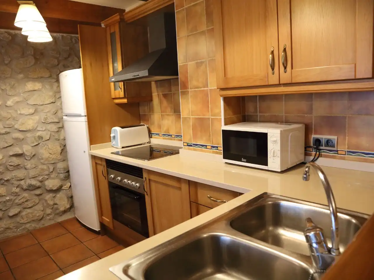 Apartments for rent in Carrer Major-aristot, 18, El Pont de Bar Kitchen of Apartments for rent in El Pont de Bar with Balcony