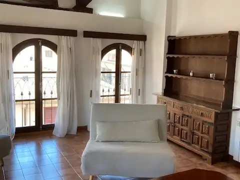 Wohnzimmer von Wohnung zur Miete in  Palma de Mallorca mit Klimaanlage, Heizung und Terrasse