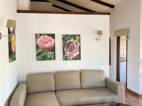 Wohnzimmer von Wohnung zur Miete in  Palma de Mallorca mit Klimaanlage, Heizung und Terrasse
