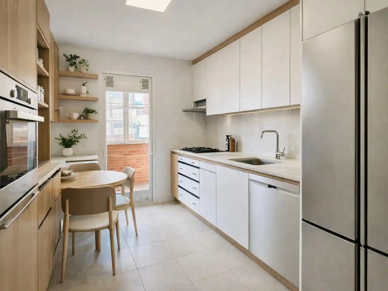 Flat for sale in Calle de las Almortas, 17, Valdeacederas Kitchen of Flat for sale in Madrid Capital with Air Conditioner and Swimming Pool