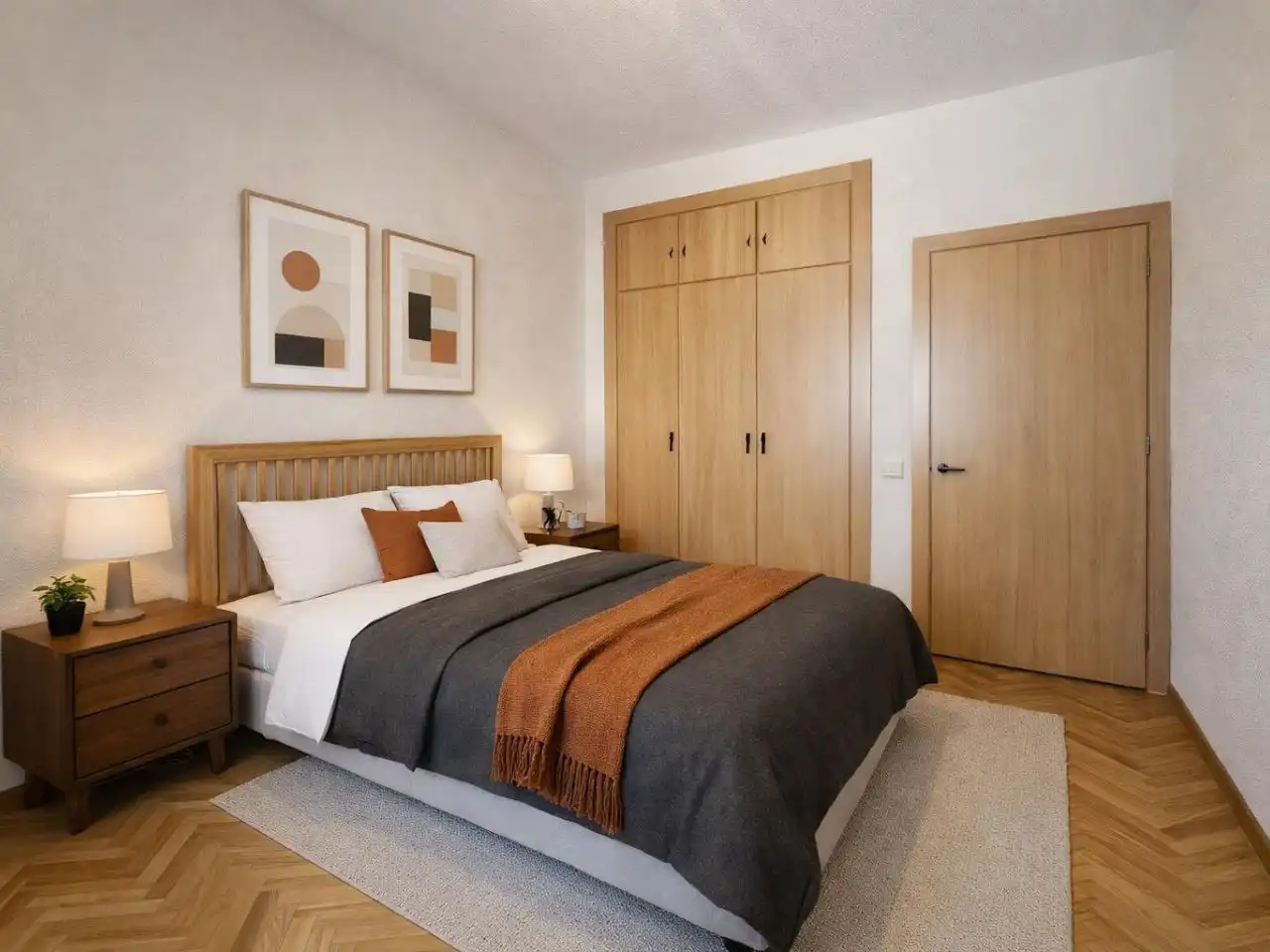 Flat for sale in Calle de las Almortas, 17, Valdeacederas Bedroom of Flat for sale in Madrid Capital with Air Conditioner and Swimming Pool