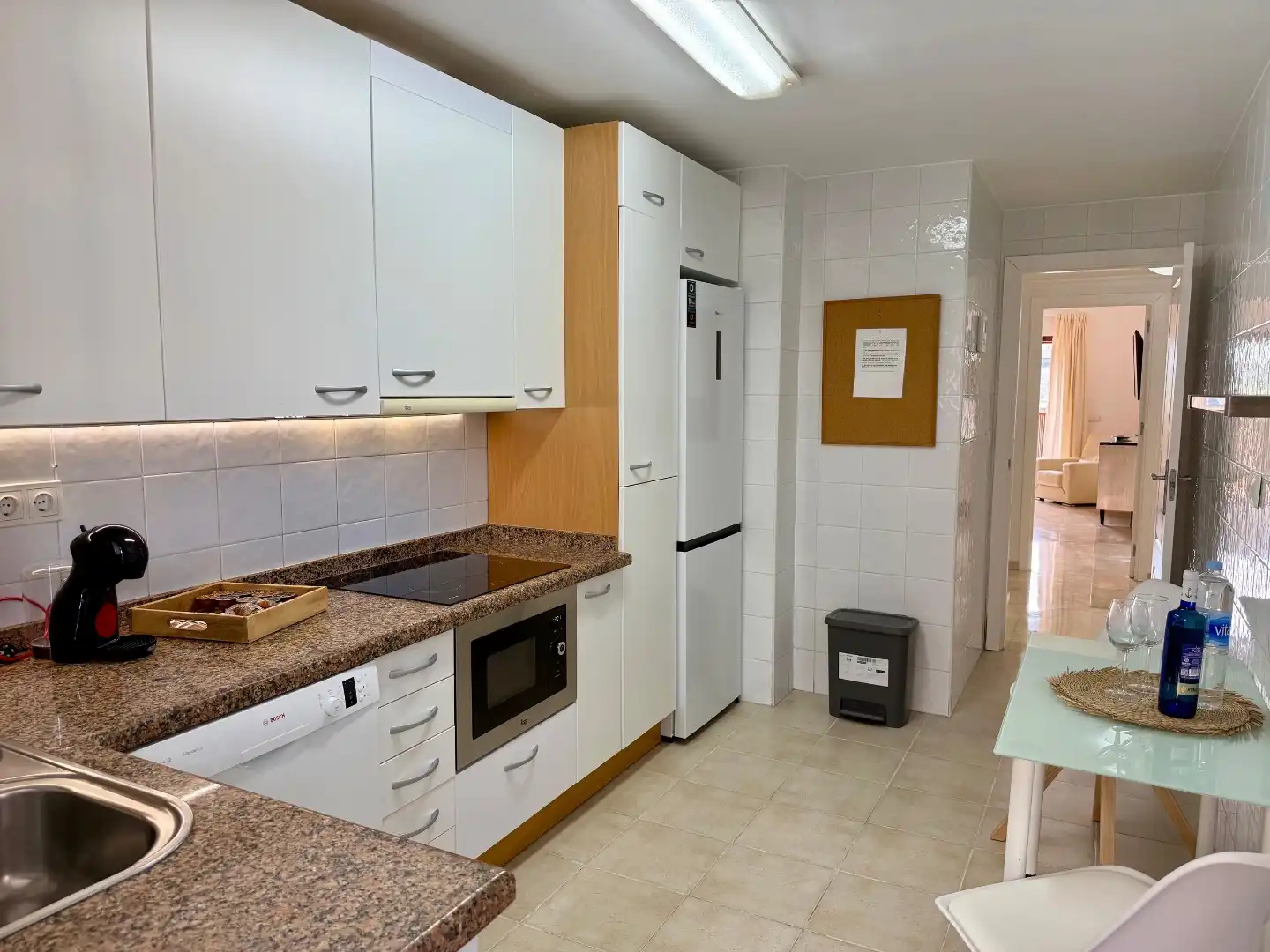 Flat for rent in Calle Sagunto, 15, Guanarteme Kitchen of Flat for rent in Las Palmas de Gran Canaria with Air Conditioner, Terrace and Furnished