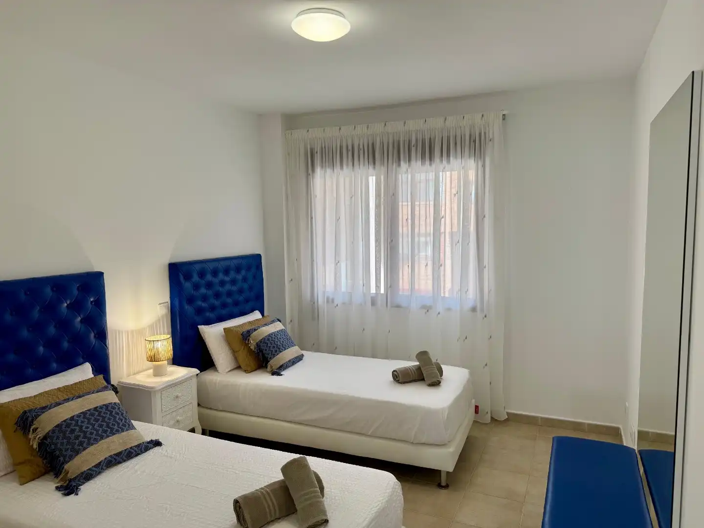 Flat for rent in Calle Sagunto, 15, Guanarteme Bedroom of Flat for rent in Las Palmas de Gran Canaria with Air Conditioner, Terrace and Furnished