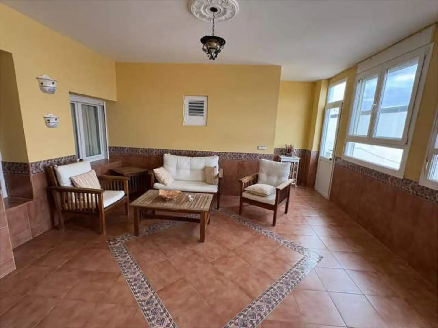 Living room of Houses for rent in Alange  with Storage room and Furnished