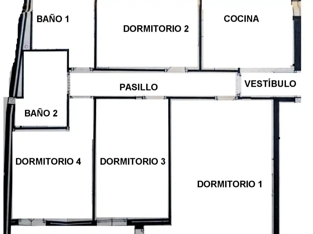 Flat for rent in Córdoba  with Air Conditioner, Heating and Terrace