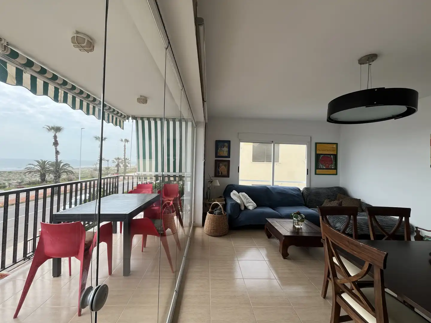 Apartamento de alquiler en Avenida Ferrandis Salvador, 67, Els Terrers Sala de estar de Apartamento de alquiler en Benicasim / Benicàssim con Terraza, Trastero y Amueblado