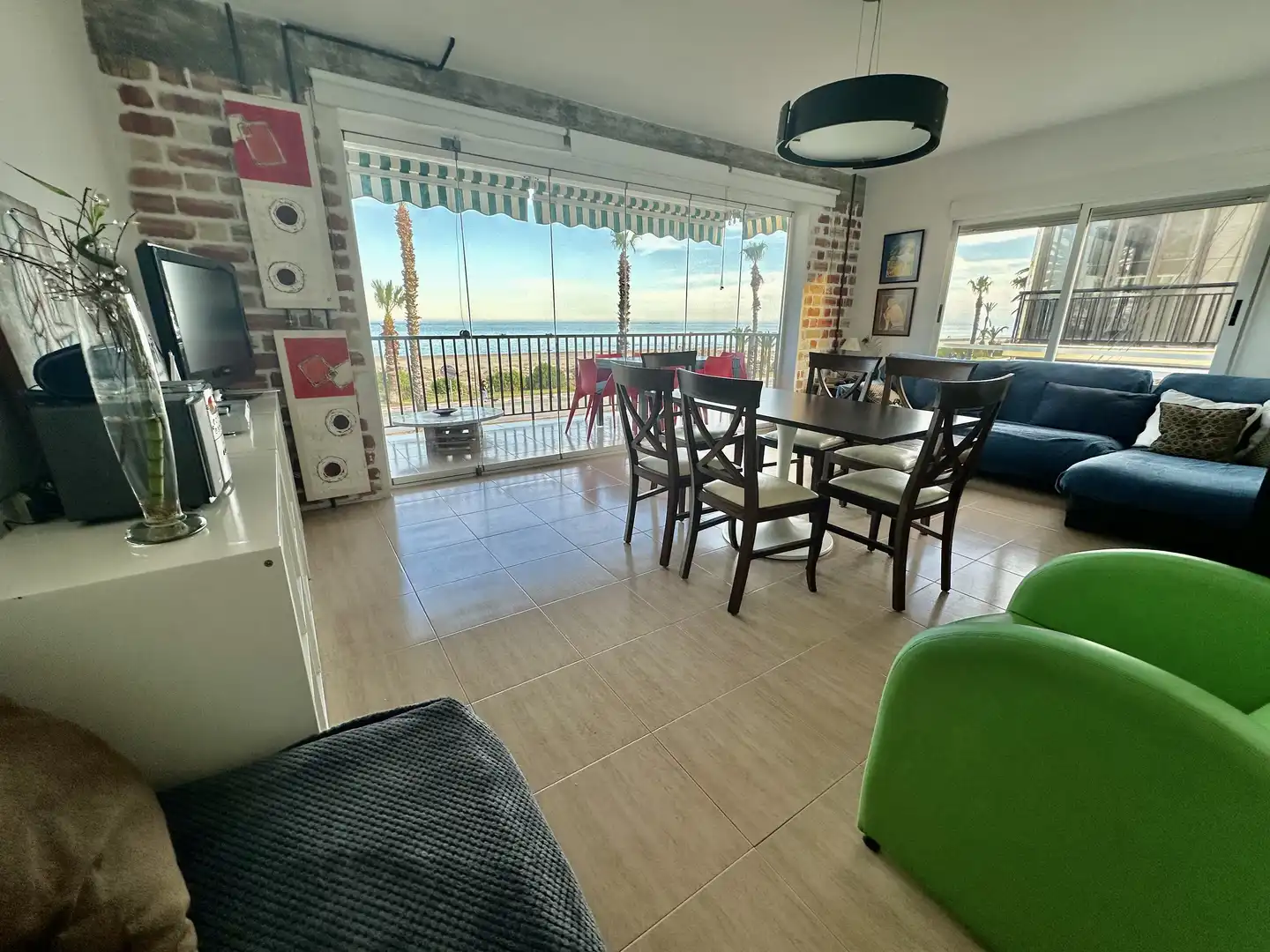 Apartamento de alquiler en Avenida Ferrandis Salvador, 67, Els Terrers Comedor de Apartamento de alquiler en Benicasim / Benicàssim con Terraza, Trastero y Amueblado
