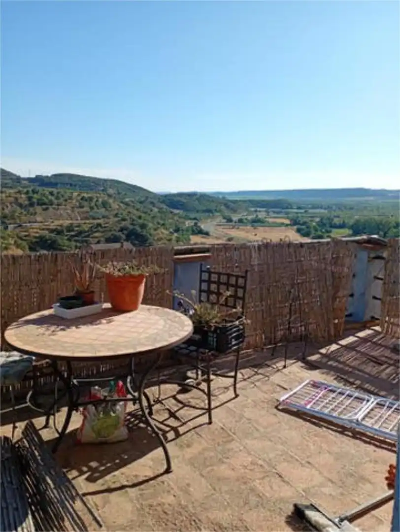 Terraza de Casa o chalet de alquiler en Estada con Calefacción, Terraza y Amueblado