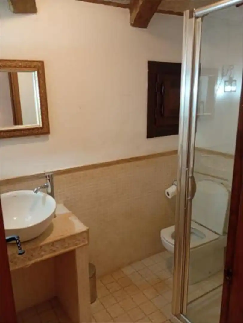 Baño de Casa o chalet de alquiler en Estada con Calefacción, Terraza y Amueblado