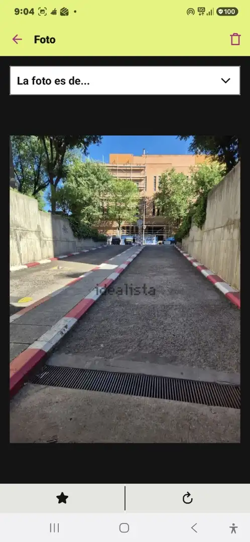 Parking of Garage for sale in Madrid