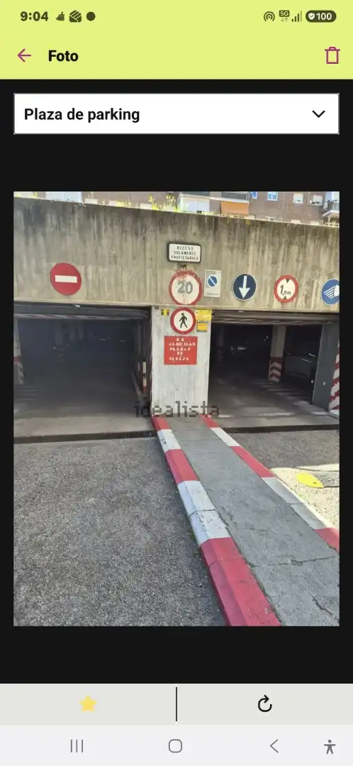 Parking of Garage for sale in Madrid