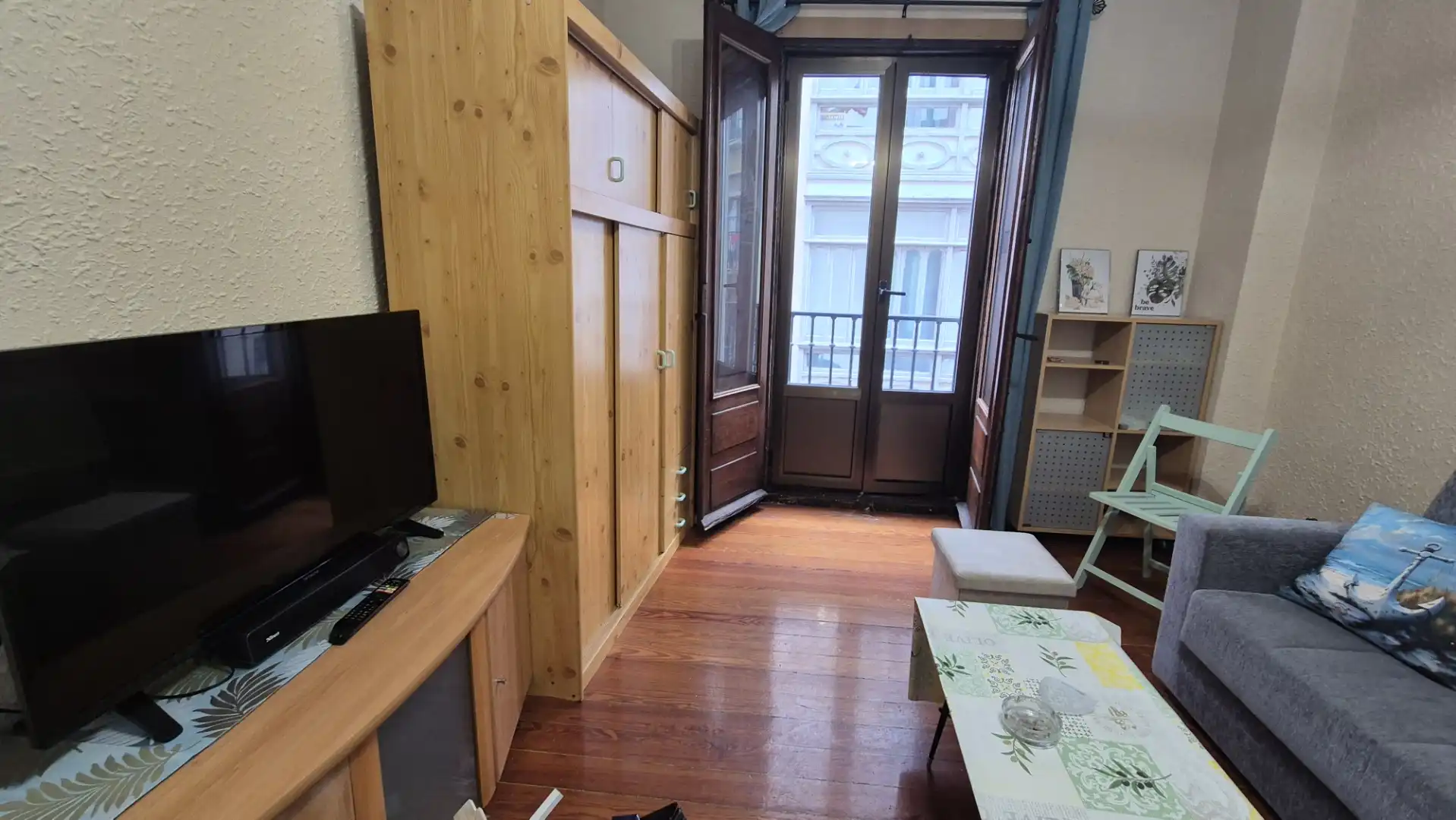 Dormitori de Pis de lloguer en  Pamplona / Iruña amb Parquet, Moblat i Rentadora