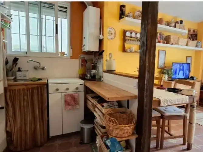 Flat for sale in Calle Cruz, 2, Casas Bajas Kitchen of Flat for sale in Casas Bajas with Heating, Terrace and Furnished