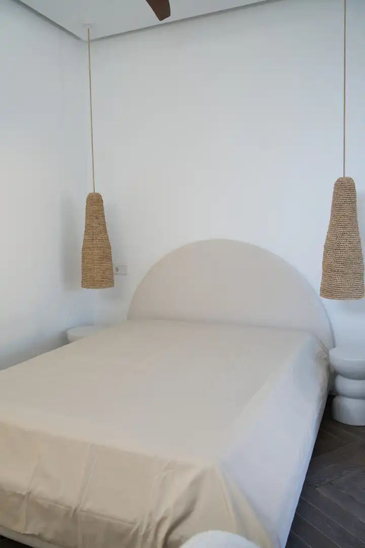 Loft zur Miete in Carrer Racó, 5, Playa del Puig Schlafzimmer von Loft zur Miete in El Puig de Santa Maria mit Klimaanlage, Heizung und Parkett
