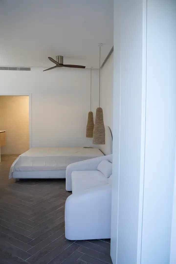 Loft zur Miete in Carrer Racó, 5, Playa del Puig Schlafzimmer von Loft zur Miete in El Puig de Santa Maria mit Klimaanlage, Heizung und Parkett