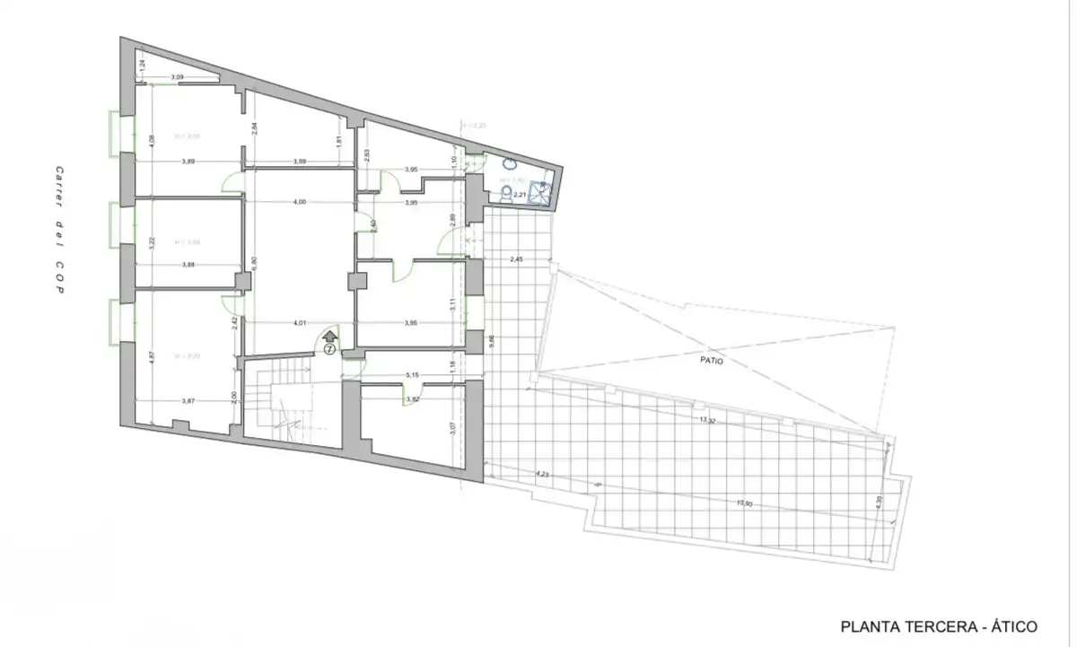 Dachboden zum Verkauf in Carrer del Cop, 3, Centro Urbano Dachboden zum Verkauf in Dénia mit Terrasse und Balkon