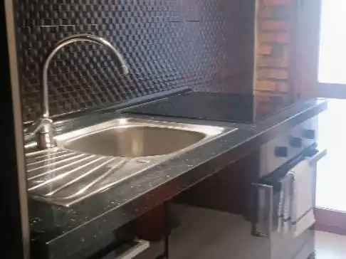 Apartament de lloguer a Barrio Queveda, 16, Santillana del Mar Cuina de Apartament de lloguer en Santillana del Mar amb Balcó