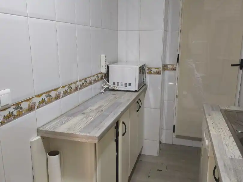 Piso de alquiler en Calle Menéndez Pelayo, 2, Centro Cocina de Piso de alquiler en Puertollano con Aire acondicionado, Calefacción y Parquet