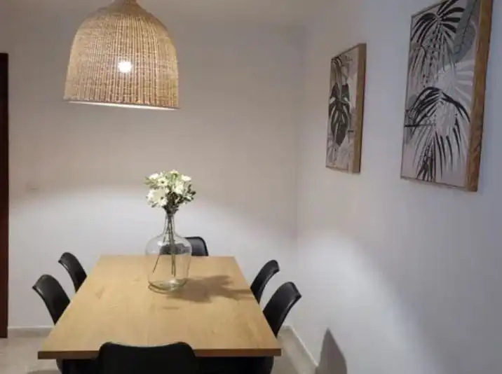 Flat for rent in Barrio Quineba, 2, Centro Dining room of Flat for rent in Montequinto with Air Conditioner and Furnished