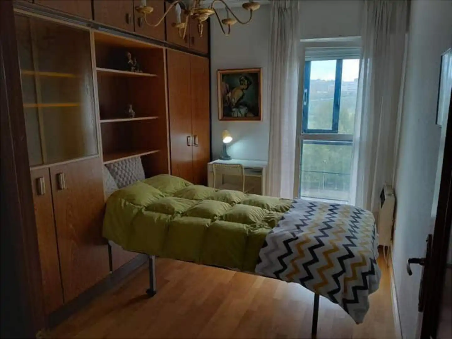 Piso de alquiler en Centro Habitación de Piso de alquiler en Ponferrada con Calefacción, Jardín privado y Terraza