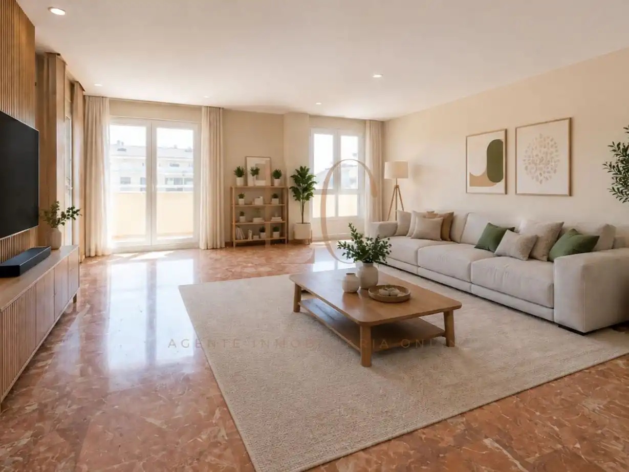 Piso en venta en Carrer Carinyena, 25, Cariñena - Carinyena Sala de estar de Piso en venta en Vila-real con Aire acondicionado, Terraza y Balcón
