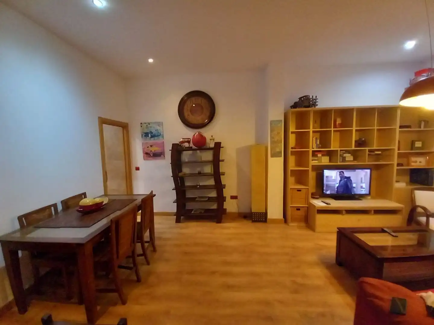 Sala d'estar de Pis de lloguer en Madrid amb Aire condicionat, Calefacció i Parquet