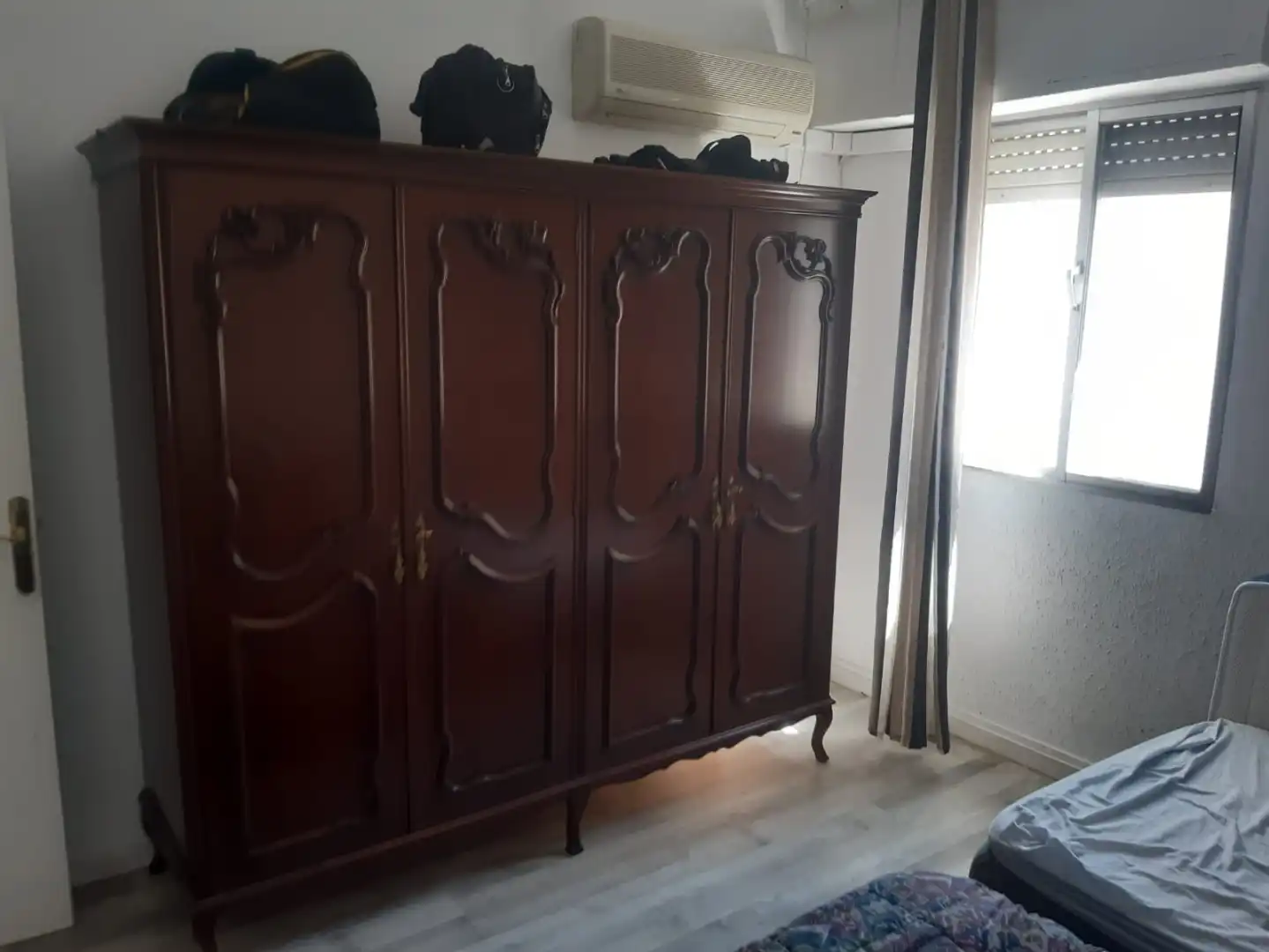 Wohnung zur Miete in Carrer Joaquim Sorolla, 4, Santa Rosa Schlafzimmer von Wohnung zur Miete in Alcoy / Alcoi mit Möbliert, Waschmaschine und Balkon