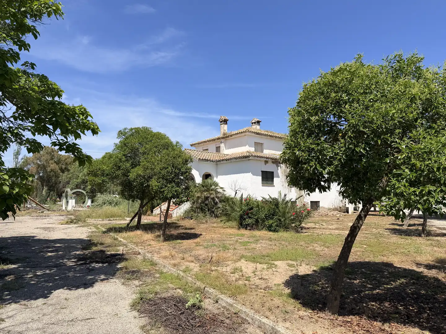 Finca rústica en venda a Urbanización las Encinas, 12a, San Roque - La Cruz - La Rozuela Vista exterior de Finca rústica en venda en Linares amb Aire condicionat, Terrassa i Piscina