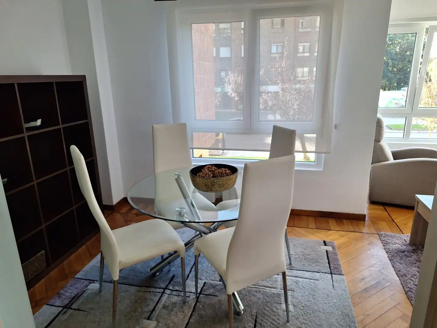 Piso de alquiler en Avenida Herrera Oria, 42, Alisal - San Román Comedor de Piso de alquiler en Santander con Calefacción, Parquet y Trastero