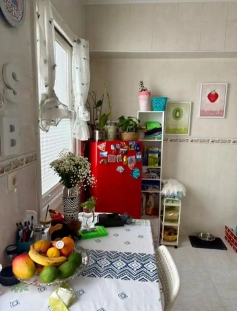 Cocina de Piso de alquiler en Ourense Capital  con Aire acondicionado, Terraza y Trastero