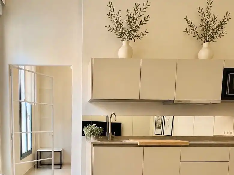 Kitchen of Flat for rent in Málaga Capital  with Air Conditioner