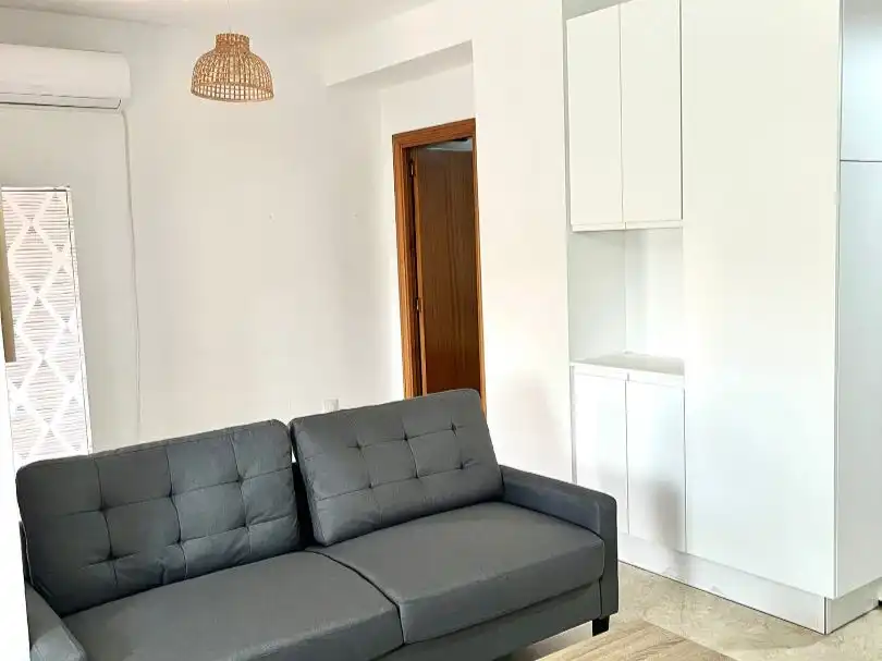 Sala de estar de Piso de alquiler en Sevilla con Aire acondicionado, Calefacción y Amueblado