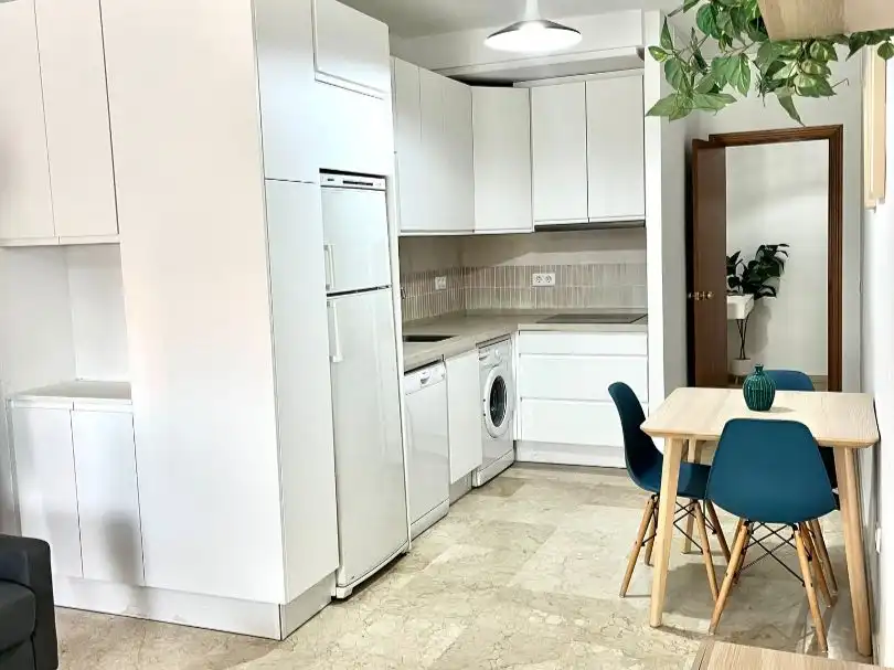 Cocina de Piso de alquiler en Sevilla con Aire acondicionado, Calefacción y Amueblado