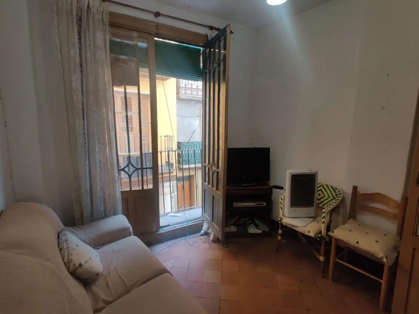 Sala de estar de Casa adosada en venta en Graus con Terraza