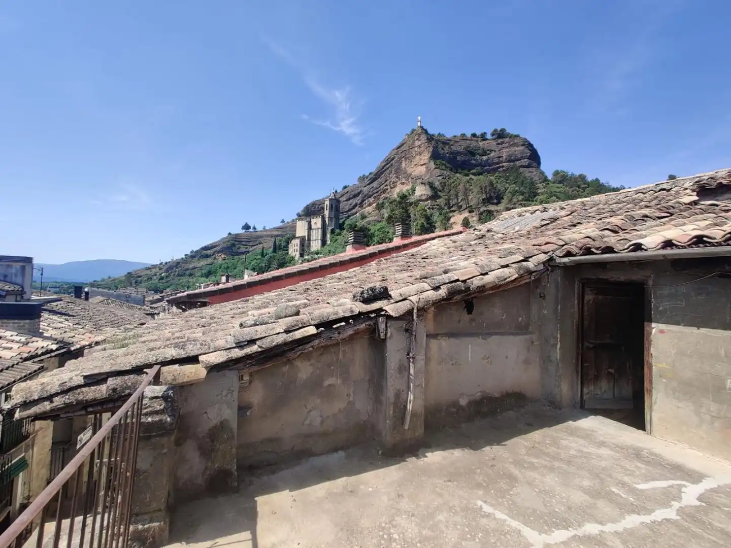 Vista exterior de Casa adosada en venta en Graus con Terraza