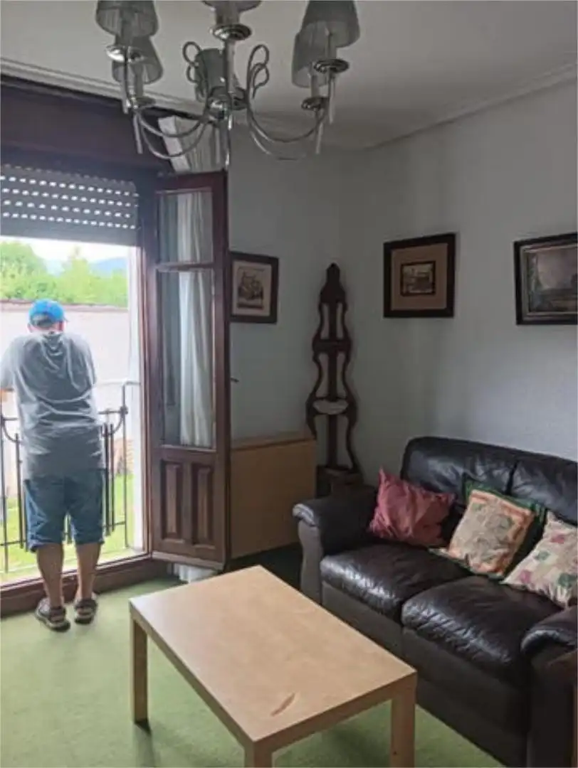 Living room of Flat for rent in Ojacastro  with Heating and Furnished