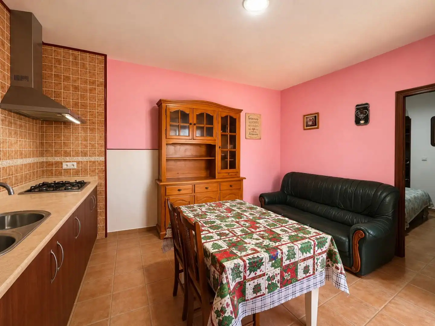 Esszimmer von Wohnung zum Verkauf in Chiclana de la Frontera mit Privatgarten und Abstellraum