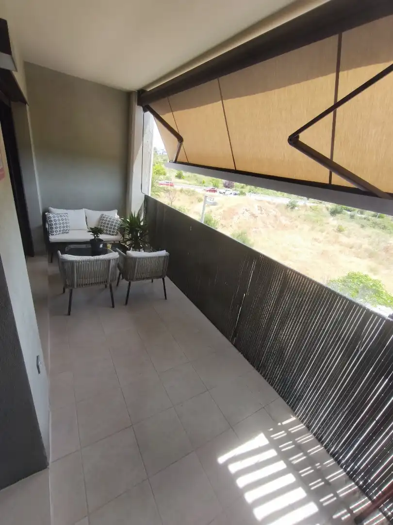 Flat for sale in Carrer de Miquel Marti I Pol, 3, Masia Nova - Solicrup Balcony of Flat for sale in Vilanova i la Geltrú with Air Conditioner, Terrace and Swimming Pool