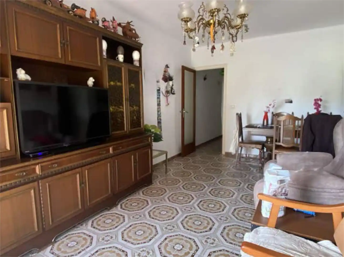 Wohnzimmer von Wohnung zum Verkauf in Mataró mit Terrasse