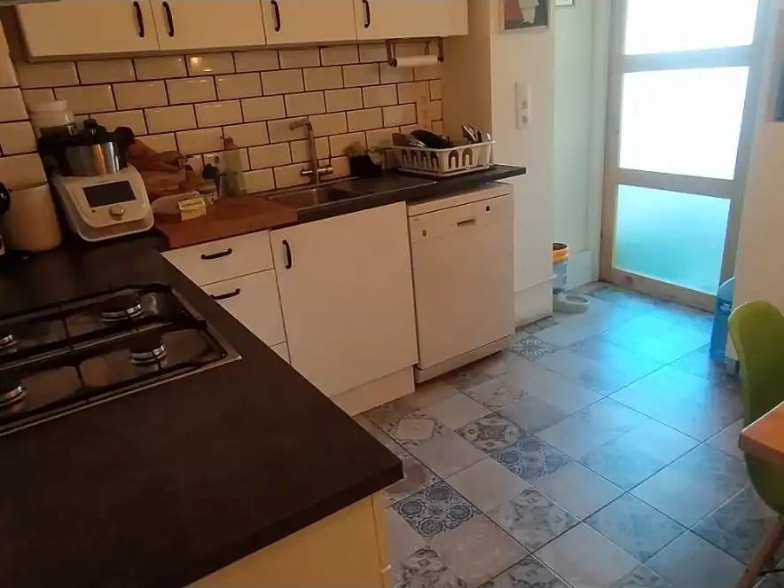 Flat for sale in Carrer de Alguersuari I Pascual, 79, Sol i Padris - Sant Oleguer Kitchen of Flat for sale in Sabadell with Air Conditioner and Balcony