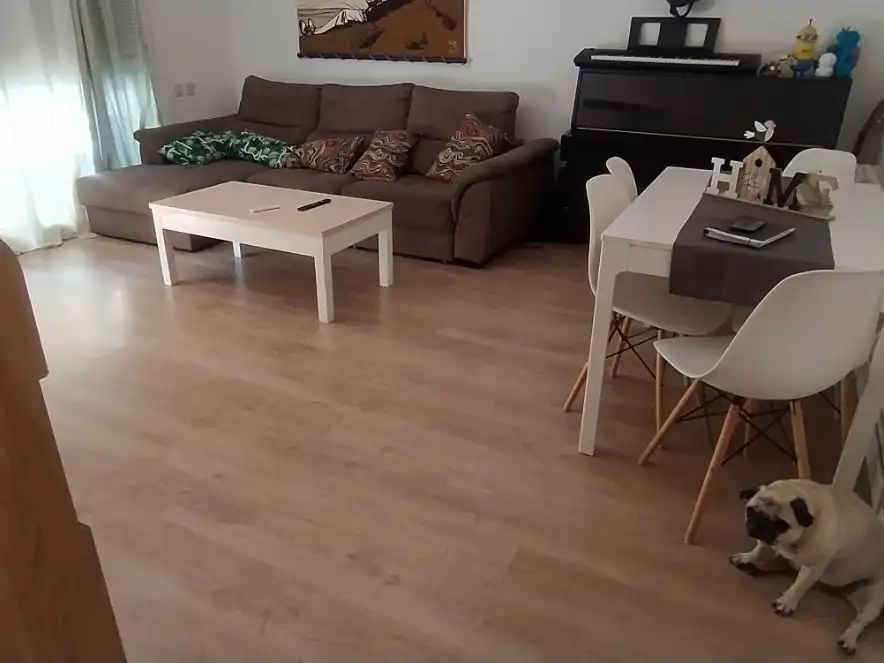 Flat for sale in Carrer de Alguersuari I Pascual, 79, Sol i Padris - Sant Oleguer Living room of Flat for sale in Sabadell with Air Conditioner and Balcony