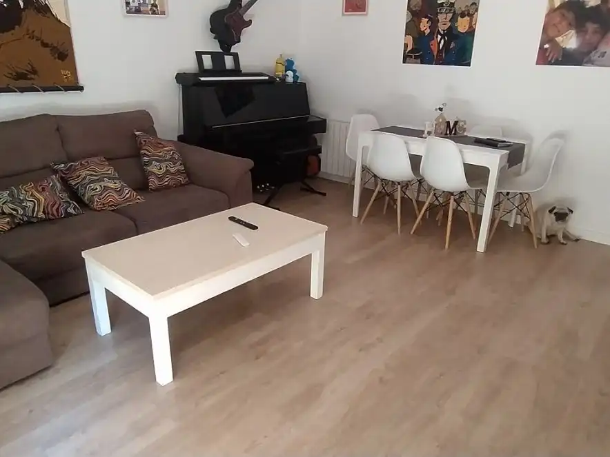 Flat for sale in Carrer de Alguersuari I Pascual, 79, Sol i Padris - Sant Oleguer Living room of Flat for sale in Sabadell with Air Conditioner and Balcony