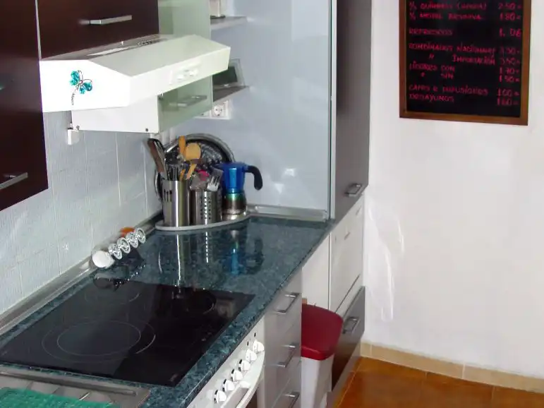 Piso de alquiler en Carrer del Teular, 5, Cocentaina Cocina de Piso de alquiler en Cocentaina con Aire acondicionado, Calefacción y Terraza