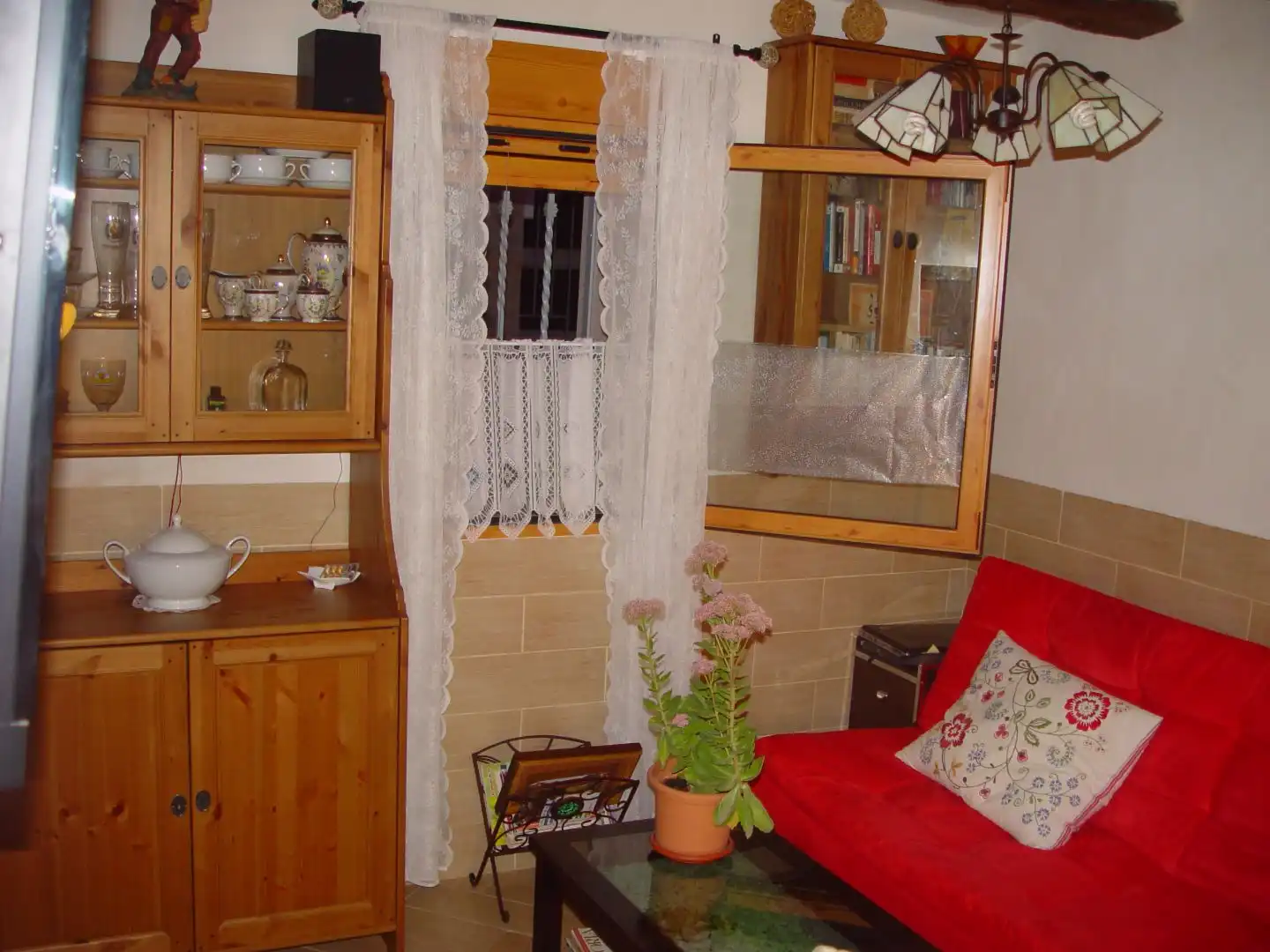 Piso de alquiler en Carrer del Teular, 5, Cocentaina Sala de estar de Piso de alquiler en Cocentaina con Aire acondicionado, Calefacción y Terraza